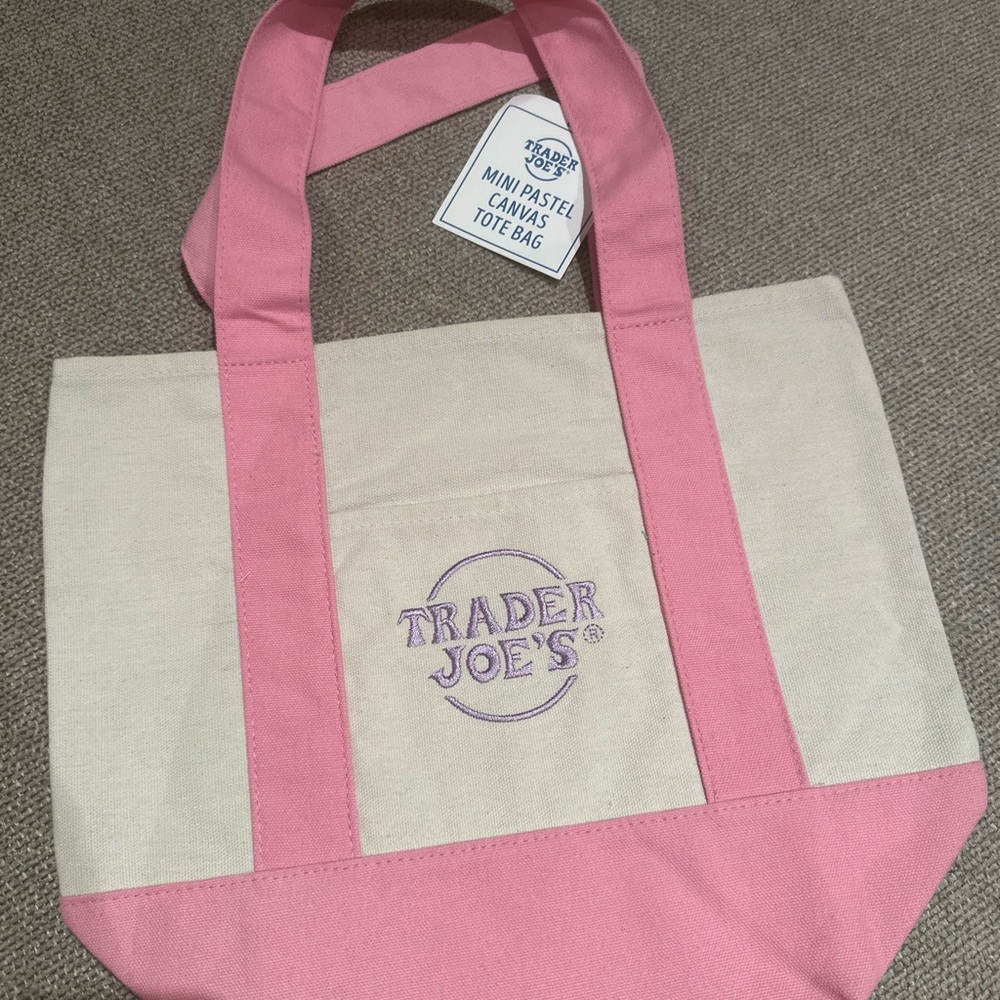 Trader Joe’s Tote Bag (Pink)